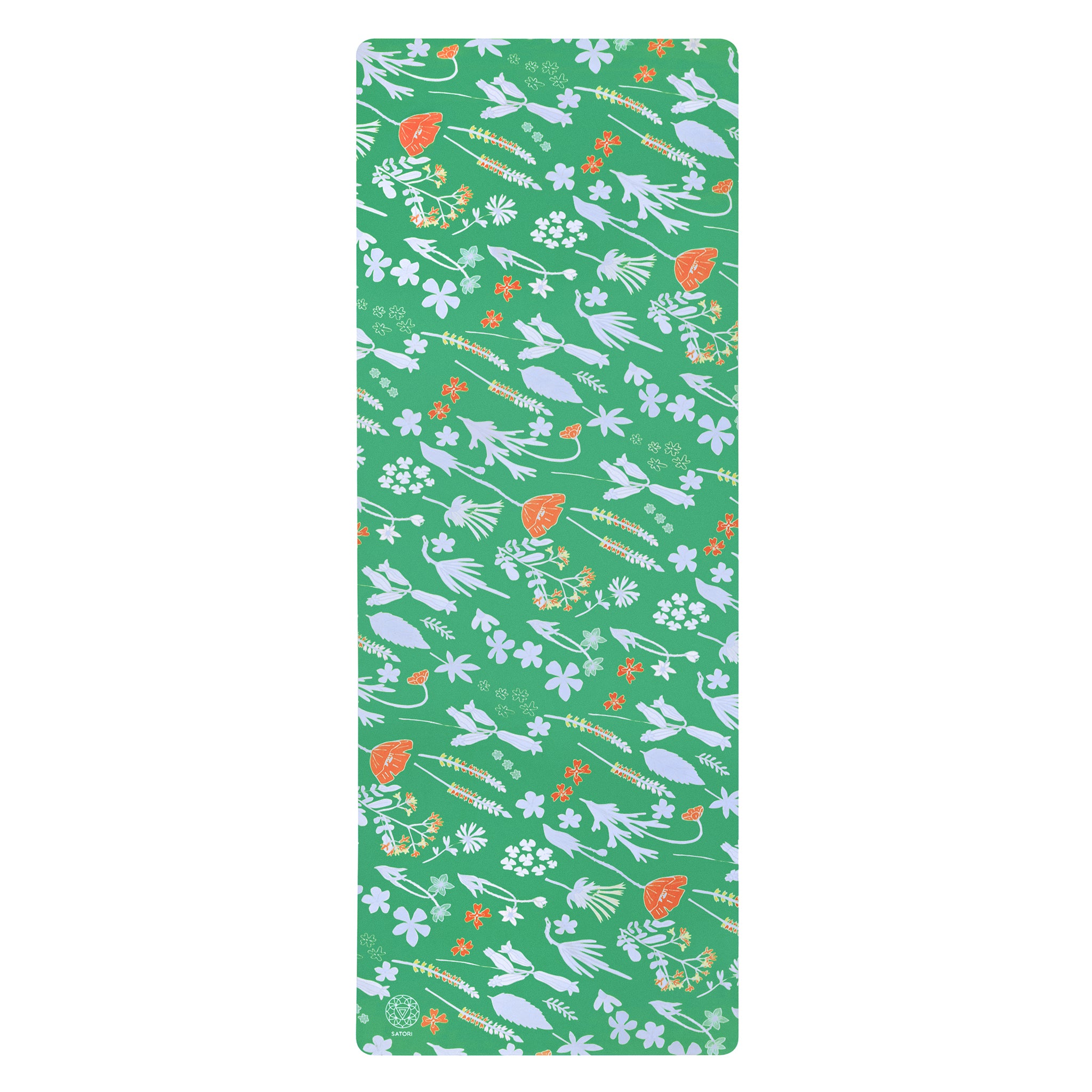 Vegan Suede Yoga Mat - Forest